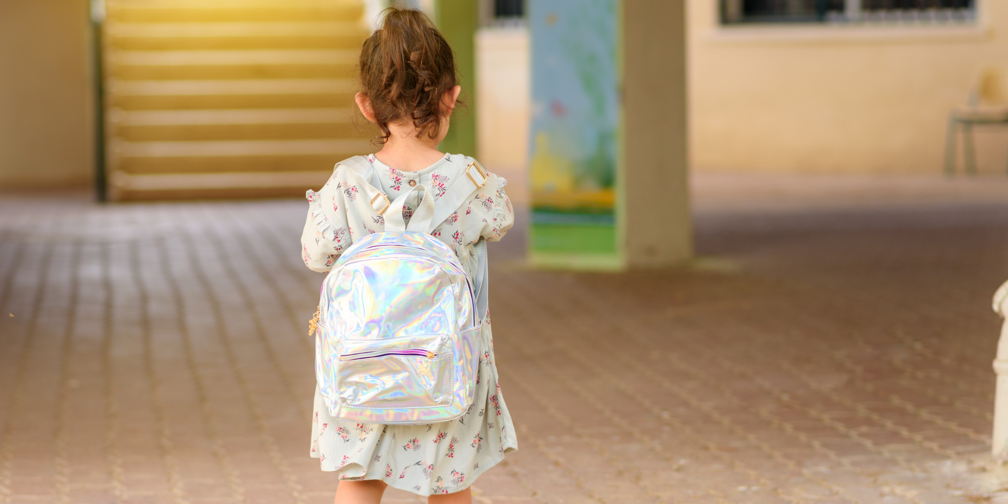 Kinderrucksack, Mädchen, glänzend, verspielt, Alltag, leicht, bequem