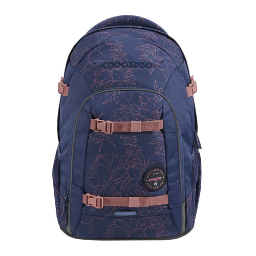 blue with pattern
