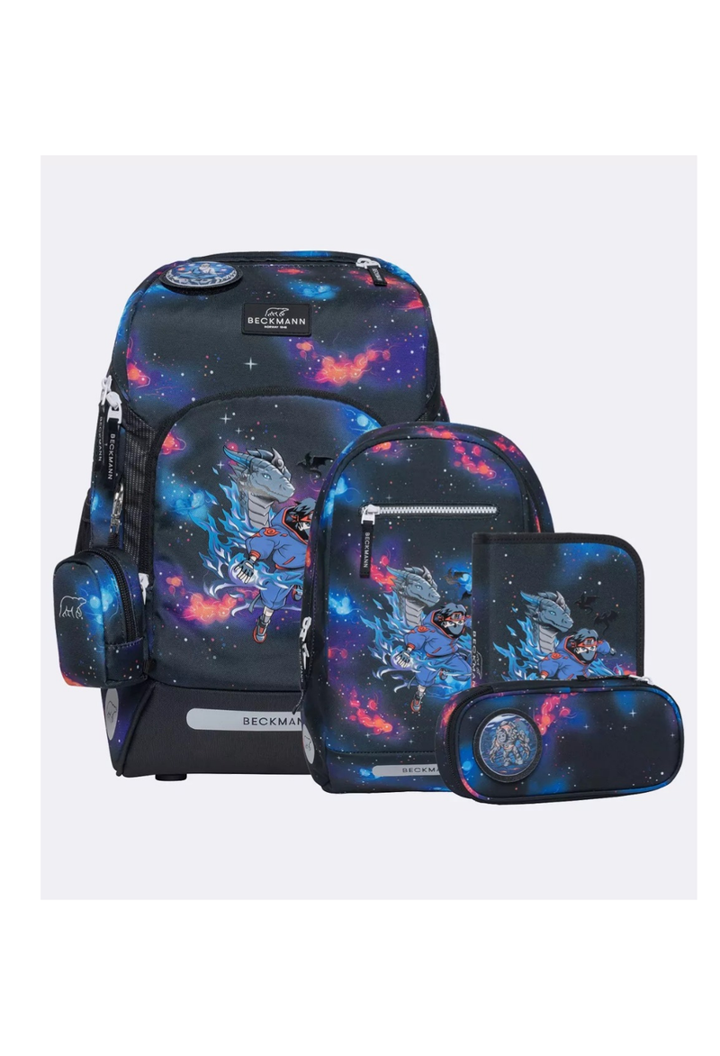 Conjunto de mochila escolar Beckmann Active Air Flx de 6 piezas Ninja Elements
