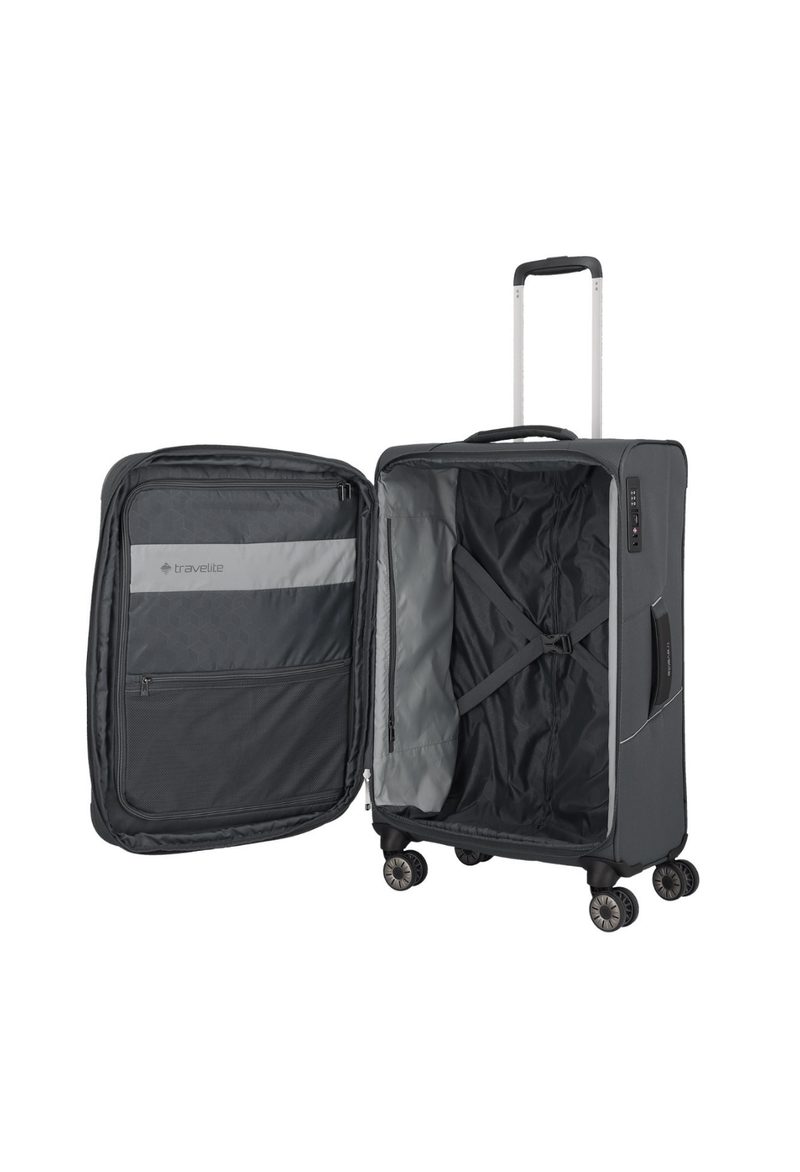 Travelite Skaii Spinner Nylon Met 4 Wielen