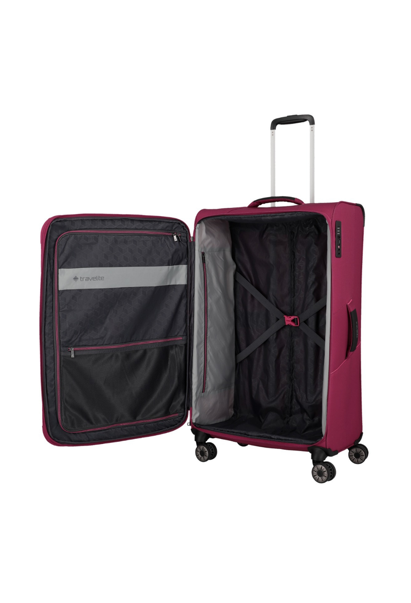 Travelite Skaii Spinner de nylon con 4 ruedas