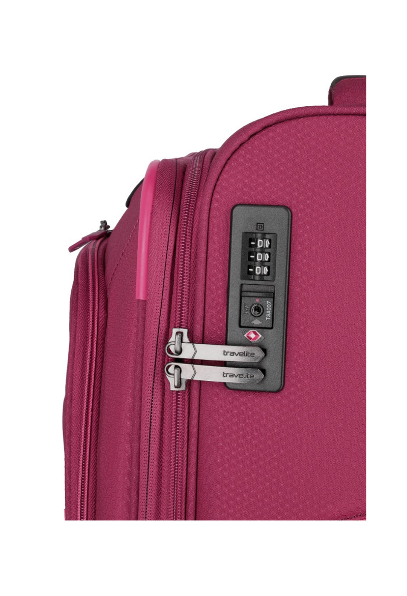 Travelite Skaii Spinner Nylon Met 4 Wielen