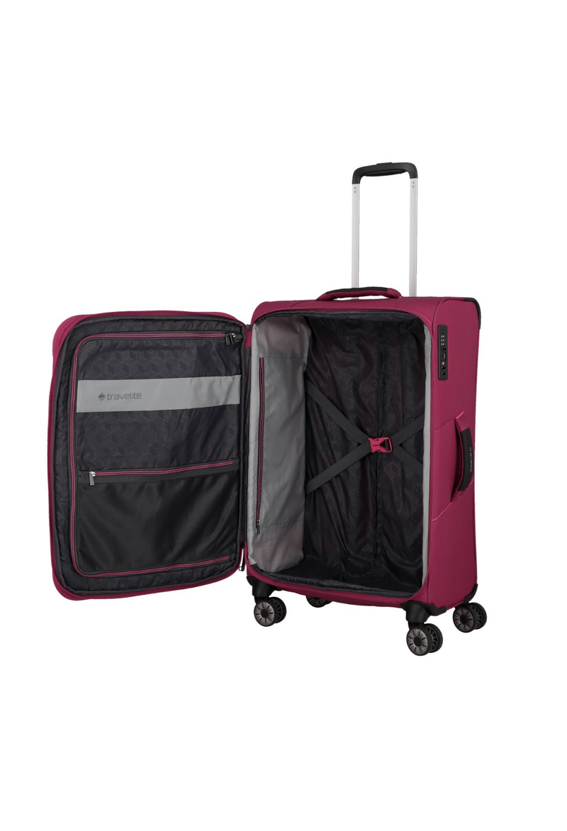 Travelite Skaii Spinner Nylon Met 4 Wielen