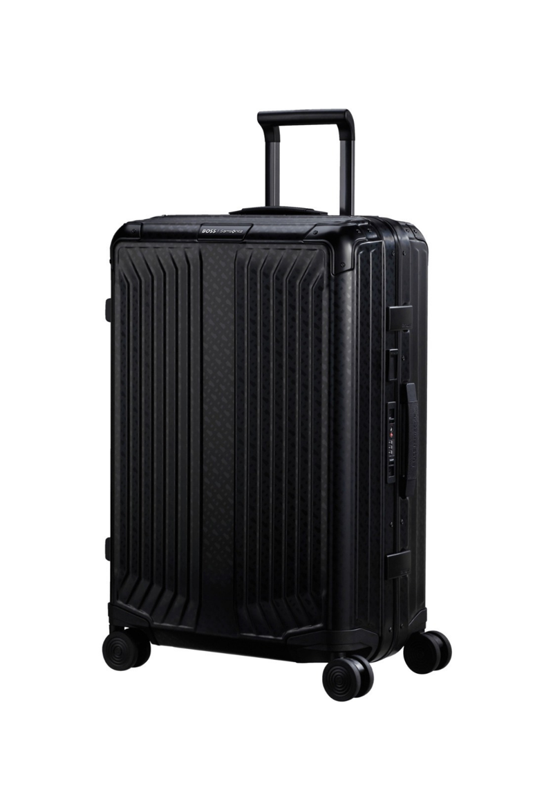 Maleta rígida Samsonite Selection Boss Graphite Monogram