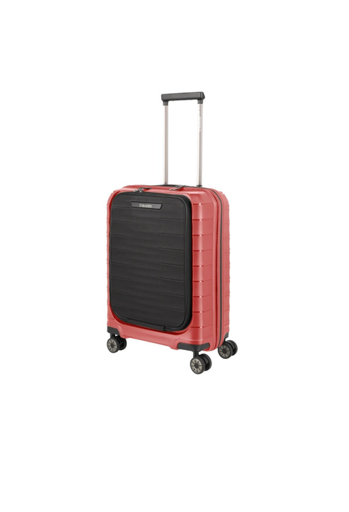 red / XS (carry-on with 23cm depth) with front pocket