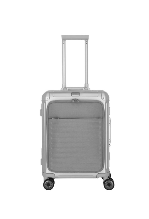 silver / XS (carry-on with 23cm depth) with front pocket