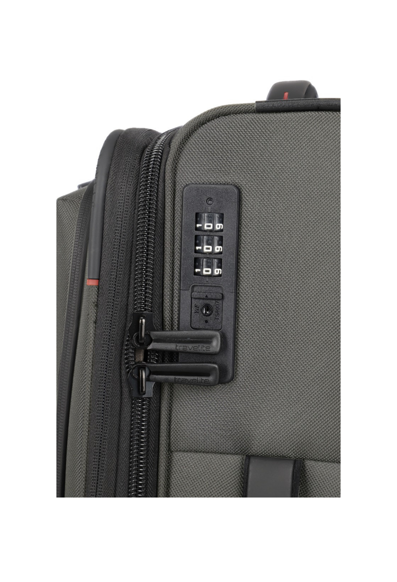 Travelite Crosslite 2-rollen-trolley Erweiterbar