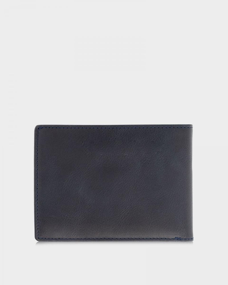 Braun Büffel Arezzo RFID blue wallet