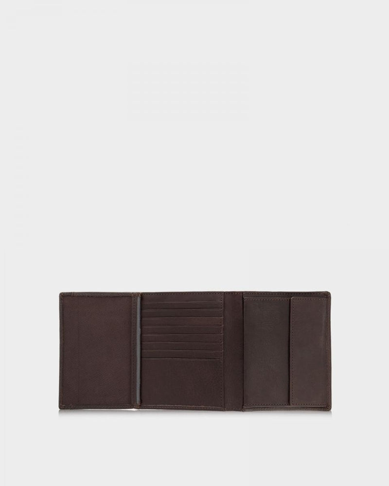 Braun Büffel Arezzo RFID brown wallet