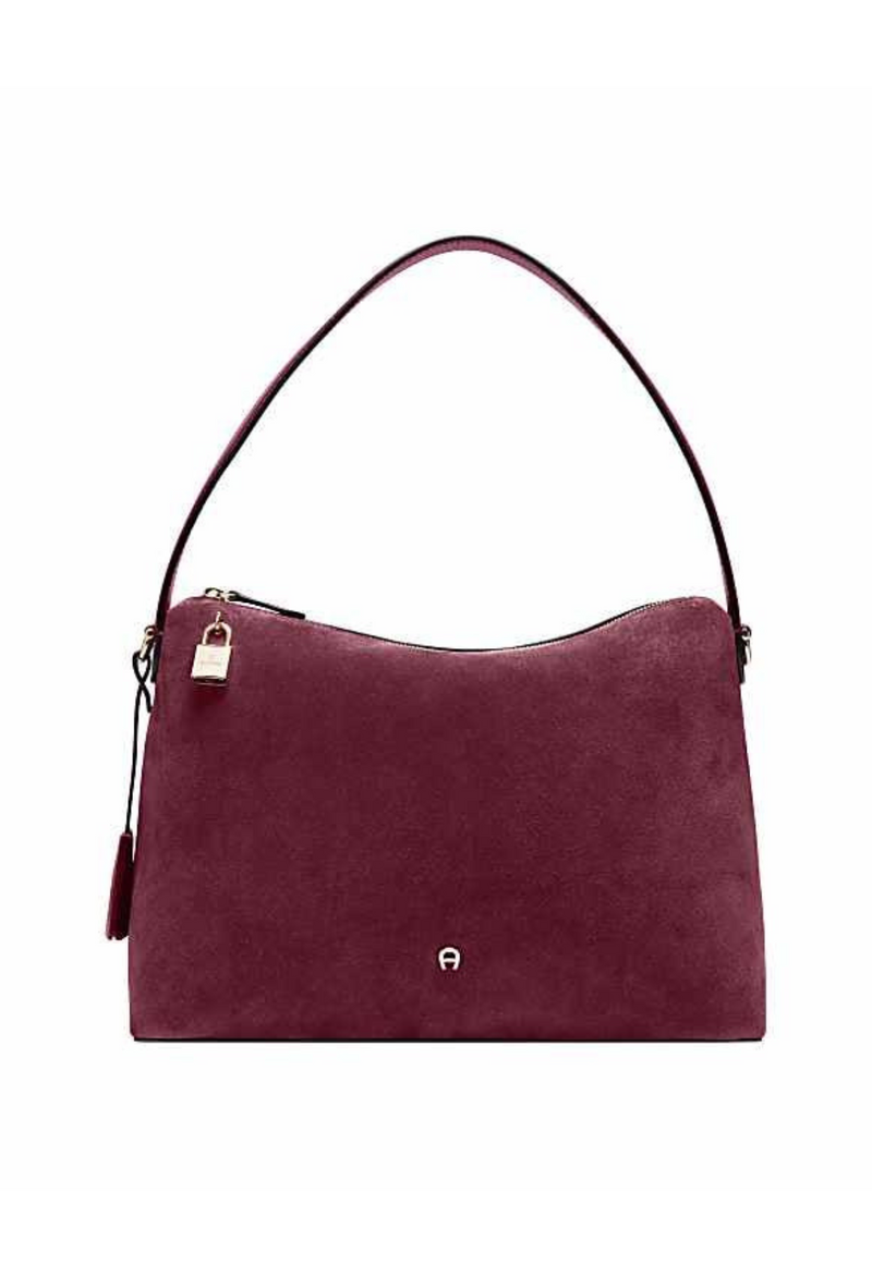 Aigner Delia Suede Bucket Bag