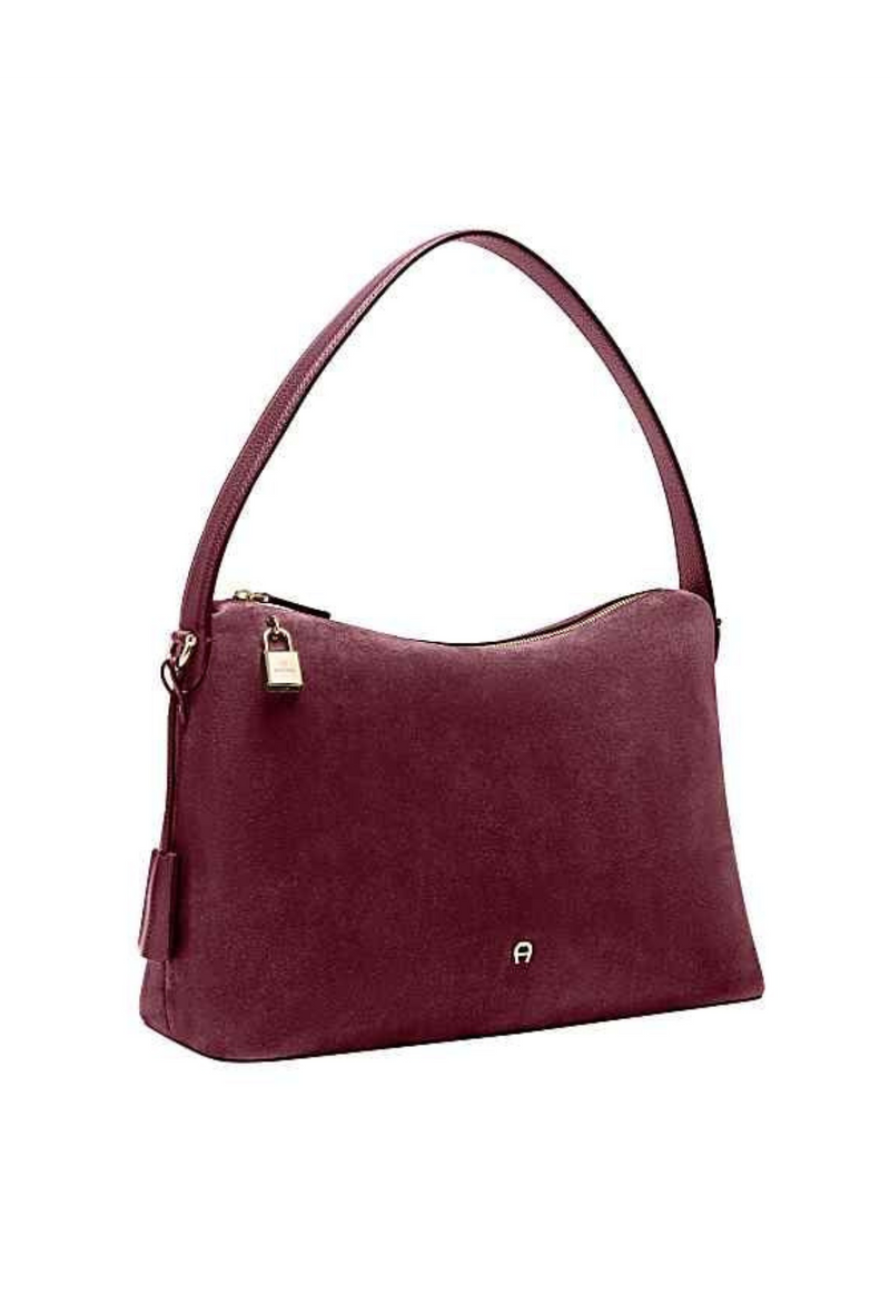 Aigner Delia Suede Bucket Bag