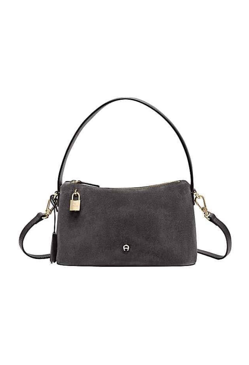 Aigner Delia Suede Bucket Bag