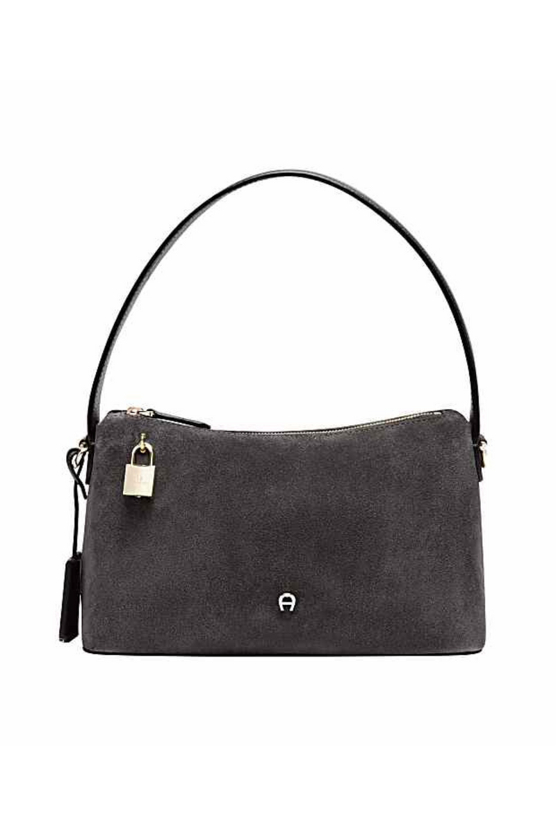 Aigner Delia Suede Bucket Bag