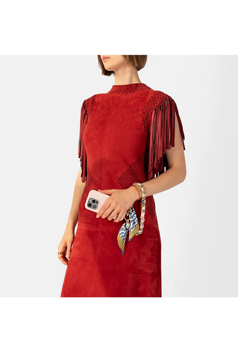 Aigner Fashion pasek na ramię z chustą
