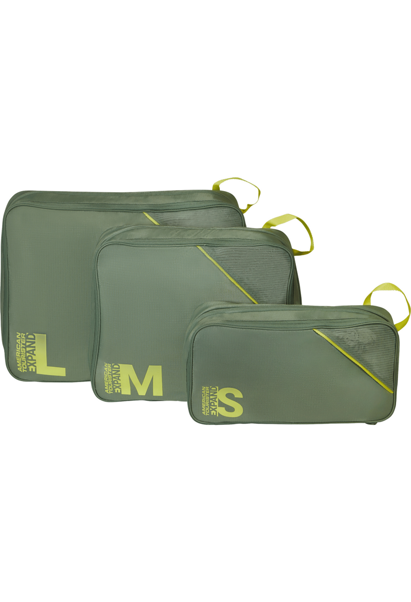 American Tourister Set da 3 cubi da imballaggio
