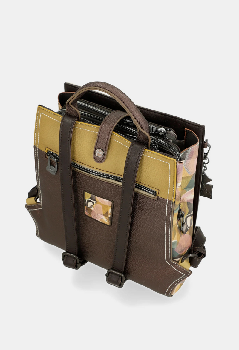 Anekke Bloom Borsa a tracolla con tre scomparti