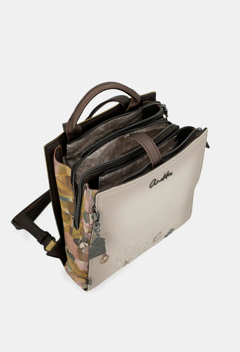 Anekke Bloom Borsa a tracolla con tre scomparti