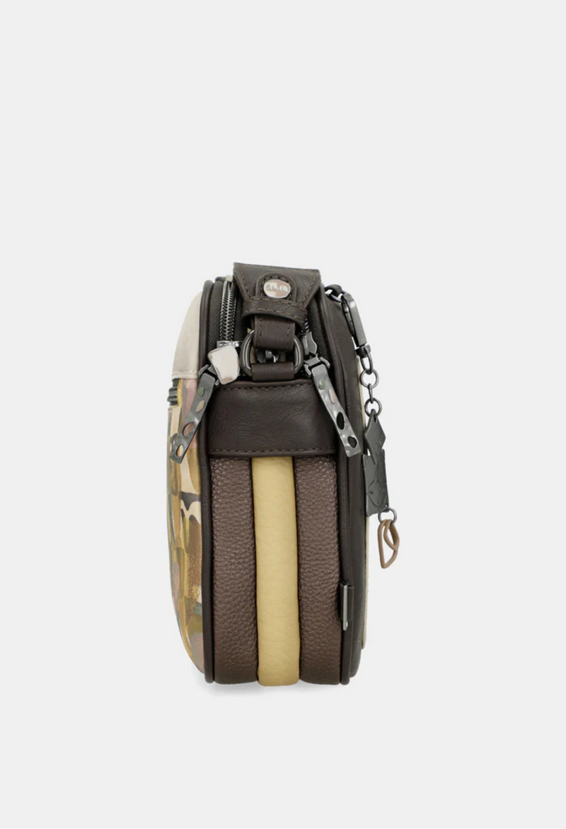 Anekke Bloom Bolso de bandolera con tres compartimentos