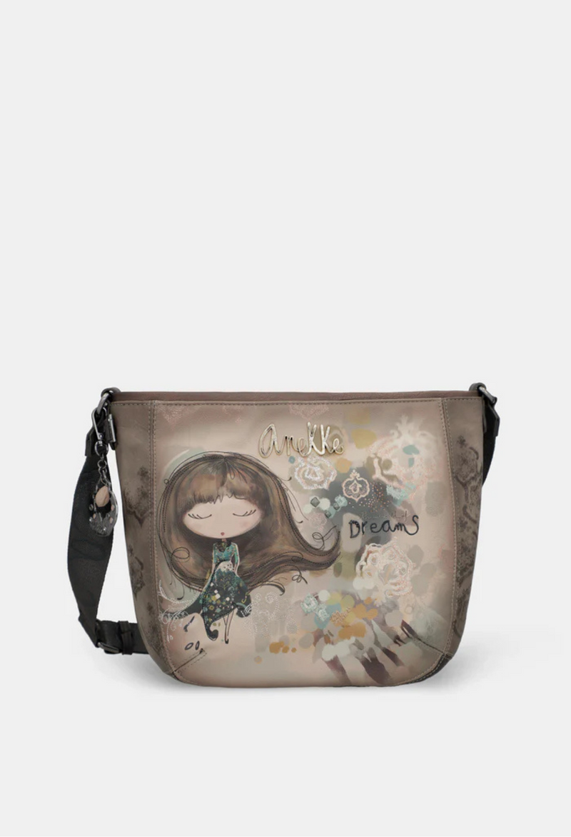 Anekke Real Oval Crossbody Bag