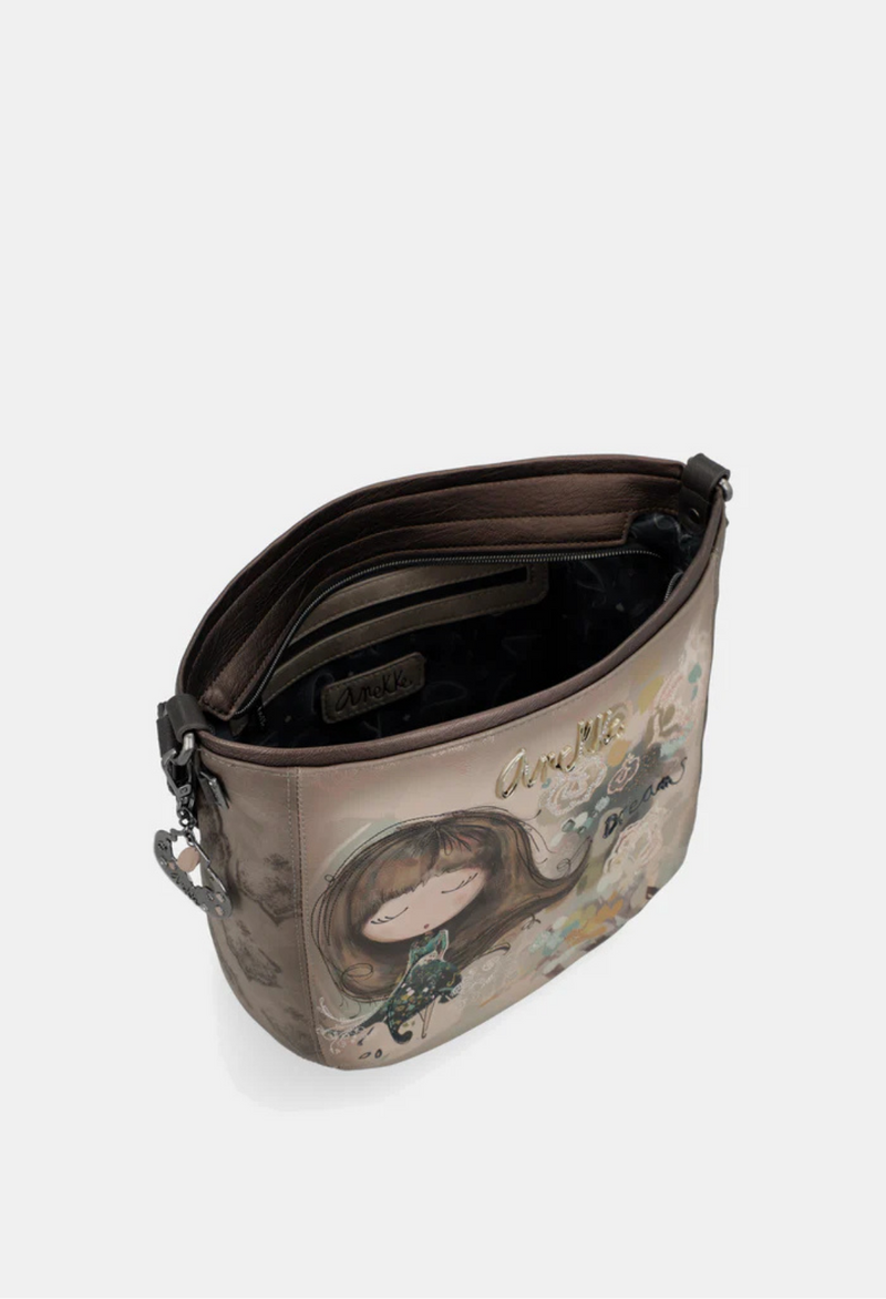 Anekke Real Oval Crossbody Bag