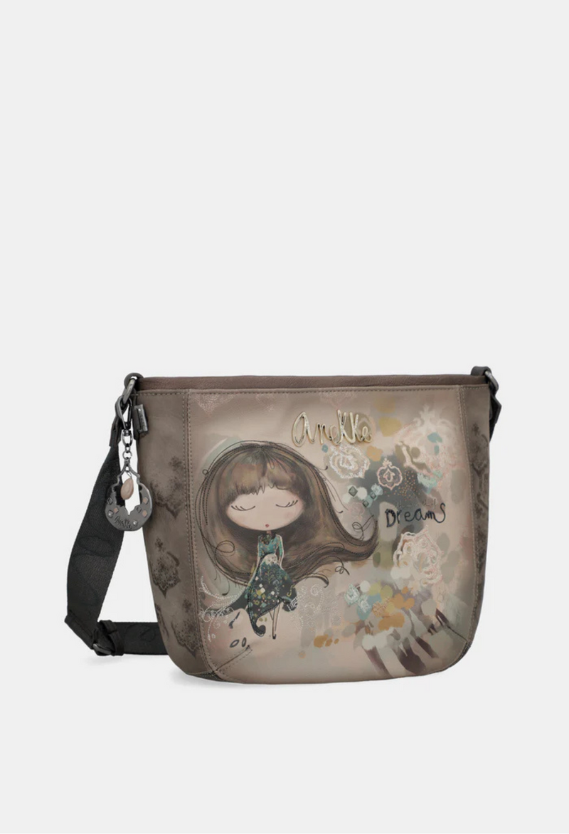 Anekke Real Oval Crossbody Bag