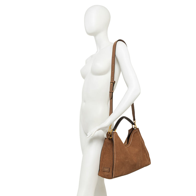 Bolso de mano de terciopelo para mujer Gianni Chiarini Aurora