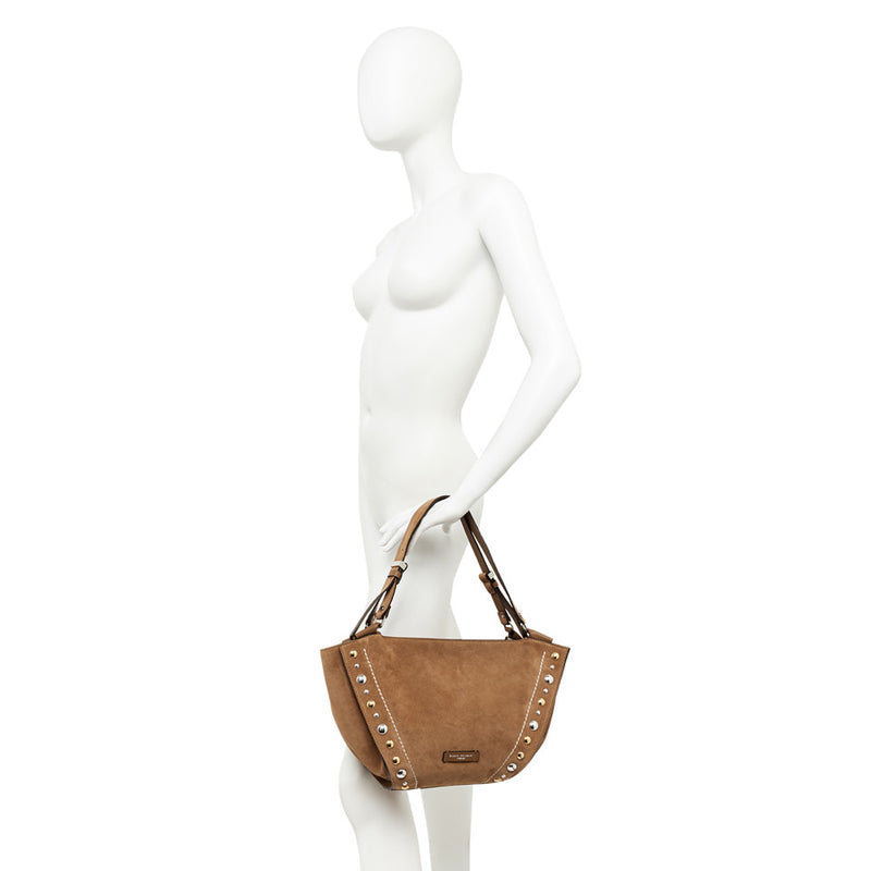 Gianni Chiarini Bloom shopper in velluto