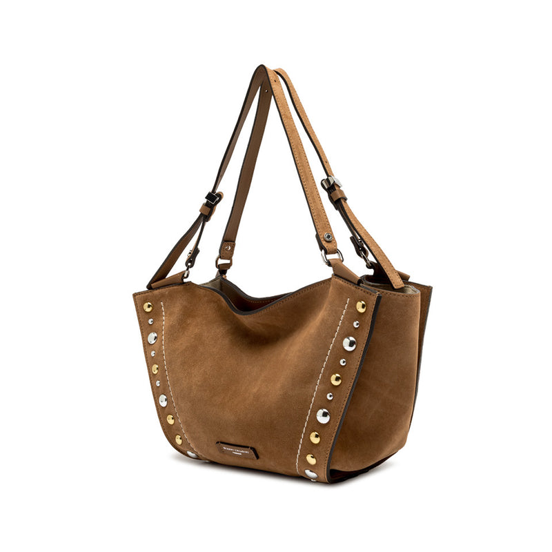 Gianni Chiarini Bloom shopper in velluto