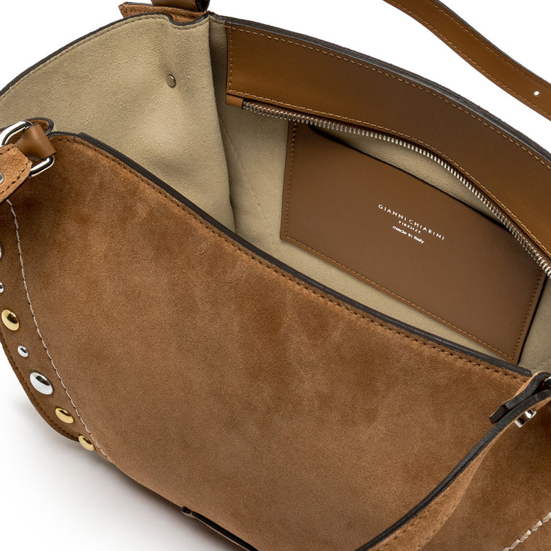Gianni Chiarini Bloom shopper in velluto