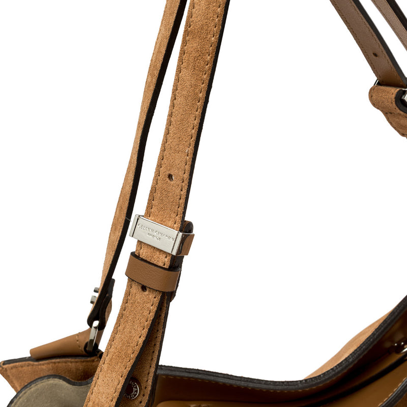 Gianni Chiarini Bloom shopper in velluto