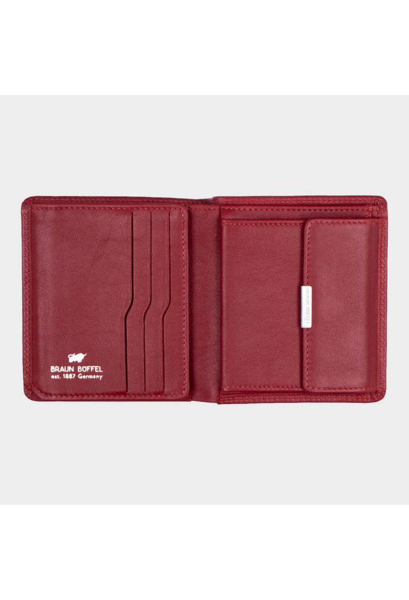 Braun Büffel Golf 6CS RFID monedero cuadrado