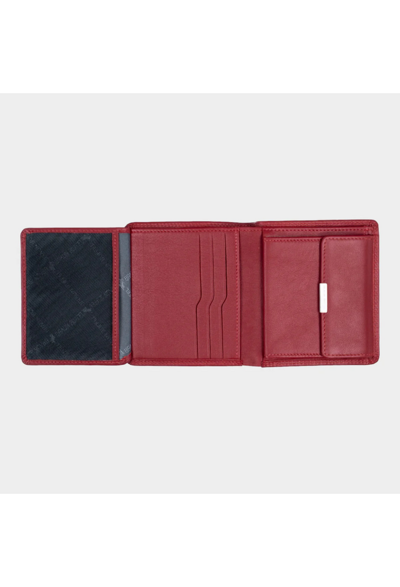 Braun Büffel Golf 6CS RFID monedero cuadrado