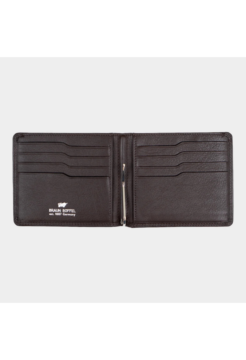 Braun Büffel Golf 8CS RFID dollarclip