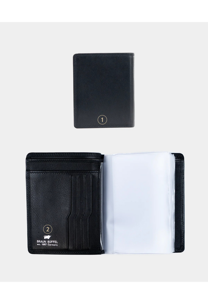 Braun Büffel Golf 4CS RFID Wallet
