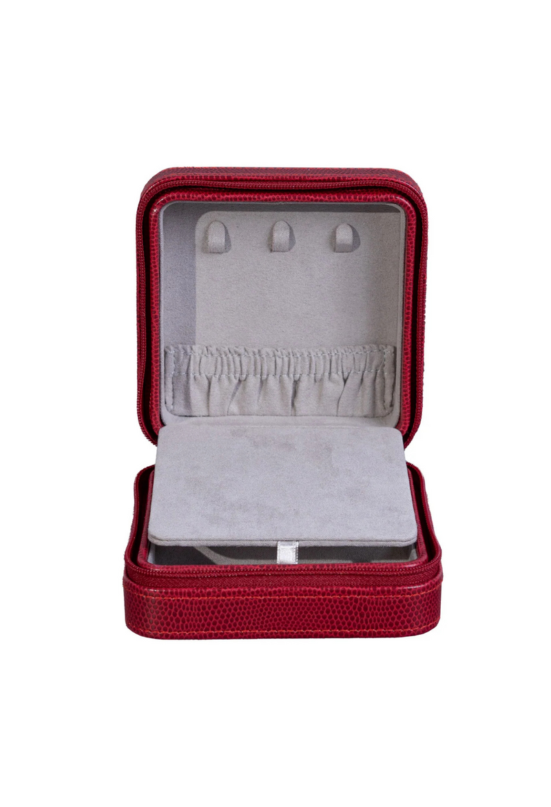 Friedrich 23 Milano Lizard Jewellery Case Jewellery Box