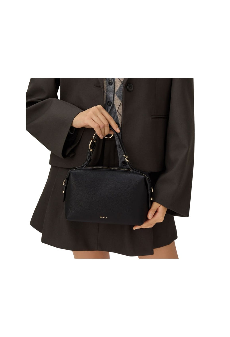 Furla Double Boston Bag