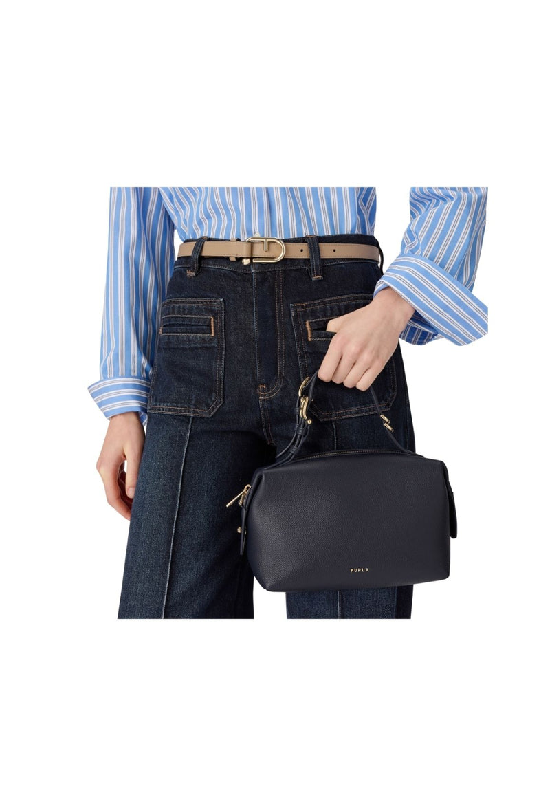 Furla Double Boston Bag