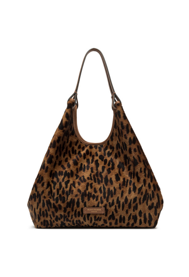 Gianni Chiarini Dua Bucket Bag with Cavallino effect