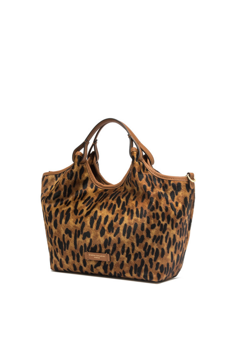 Gianni Chiarini Dua Beuteltas met Cavallino-effect