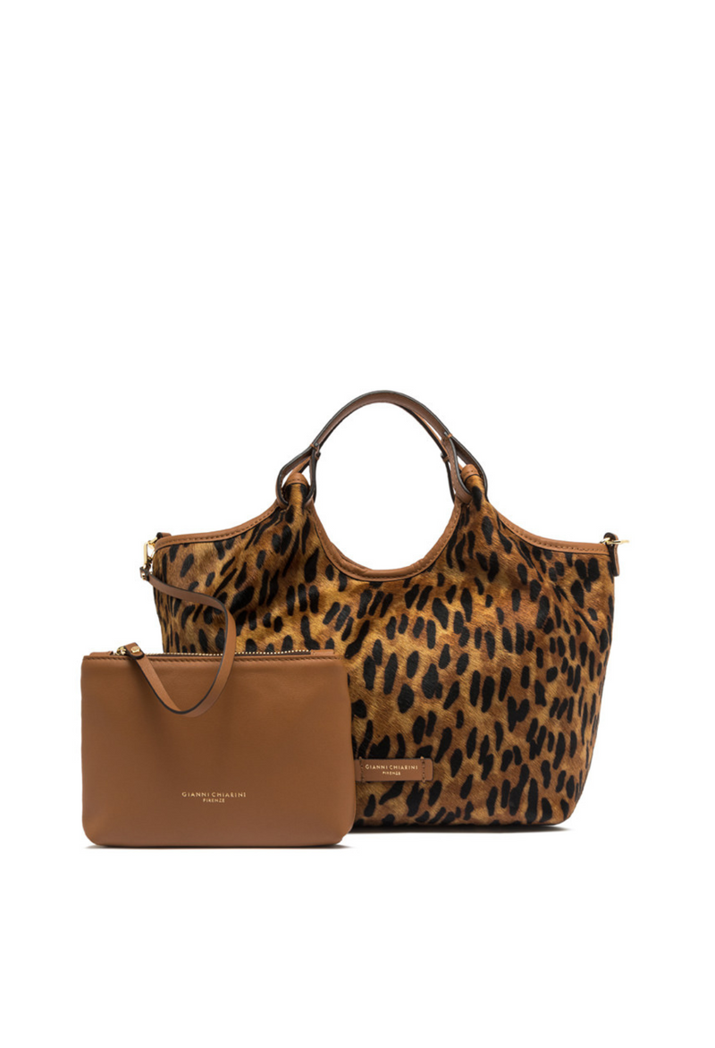 Gianni Chiarini Dua Beuteltas met Cavallino-effect
