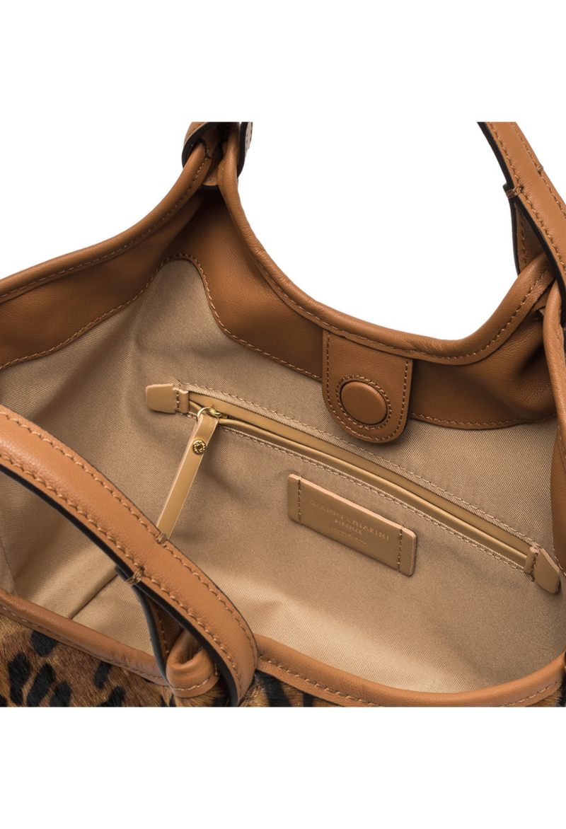 Gianni Chiarini Dua Beuteltas met Cavallino-effect