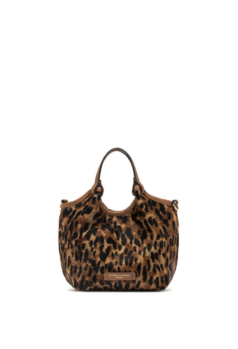 Gianni Chiarini Dua Bucket Bag with Cavallino effect