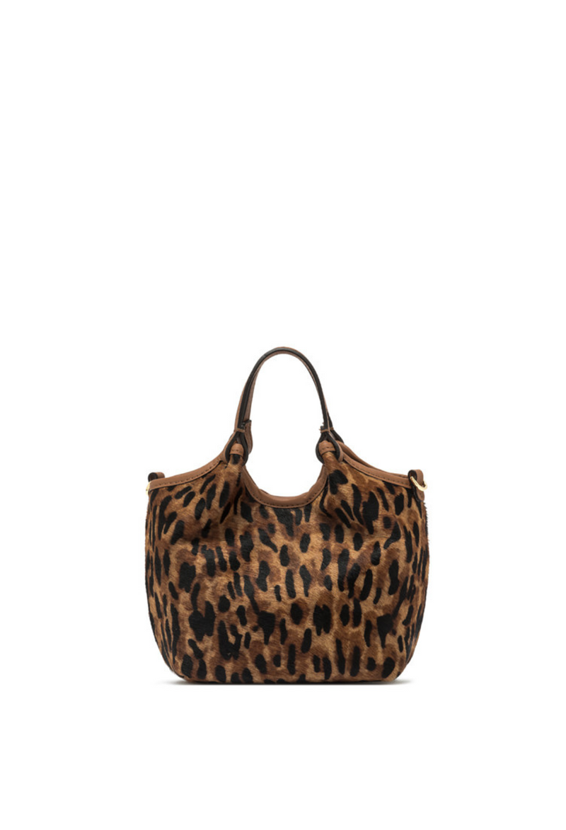 Gianni Chiarini Dua Bucket Bag with Cavallino effect