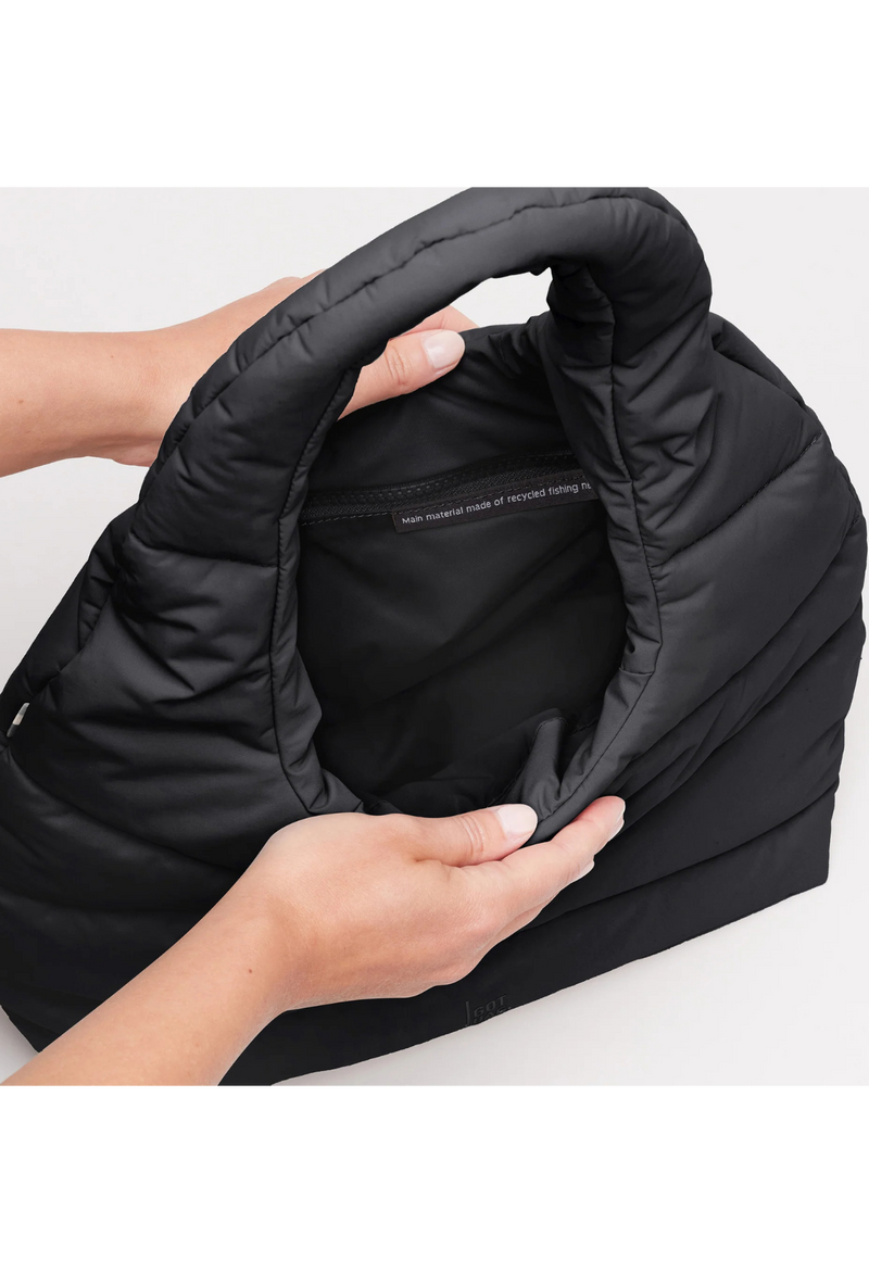 Got Bag Wavy Puffer Shoulder Bag