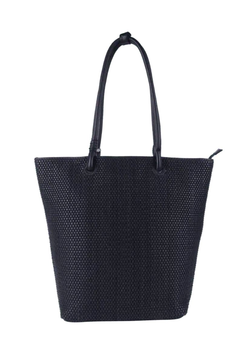 Harbour 2nd Amarilla bolso shopper de cuero