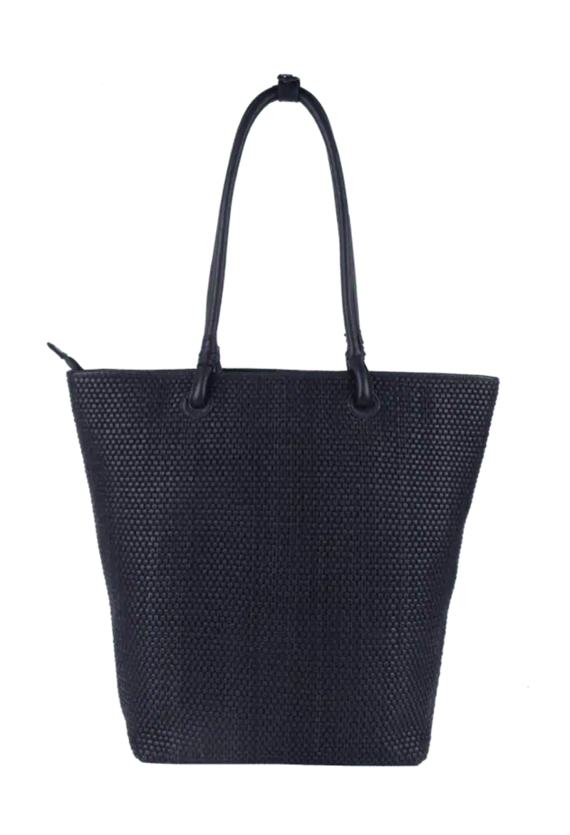 Harbour 2nd Amarilla bolso shopper de cuero