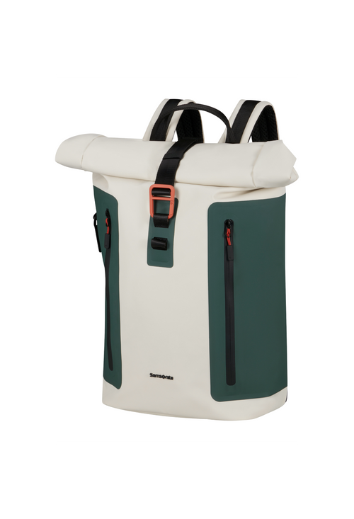 cream white/green / 15.6 inch