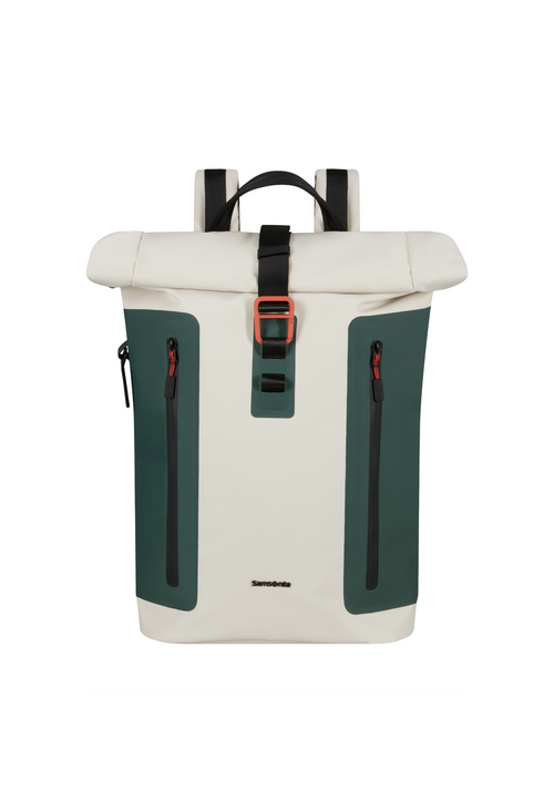 cream white/green / 15.6 inch