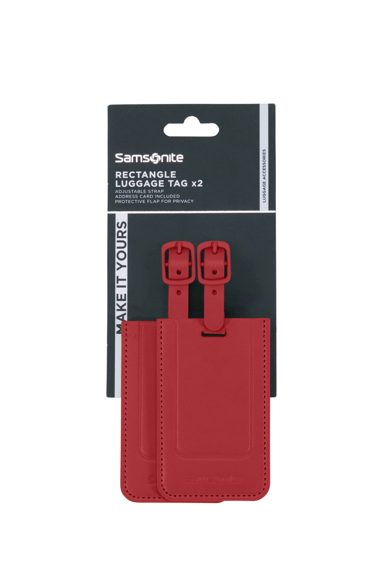 Samsonite TA Revolution 2x targhette per bagagli