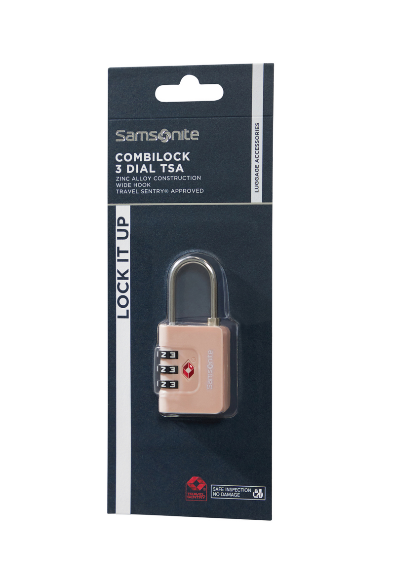Samsonite TA Revolution 3-digit TSA combination lock